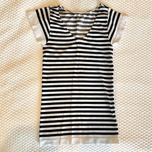 Jessica Simpson Striped V-Neck